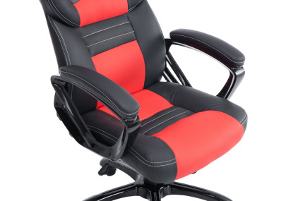 Silla De Oficina Racing Pedro XL Negro/rojo