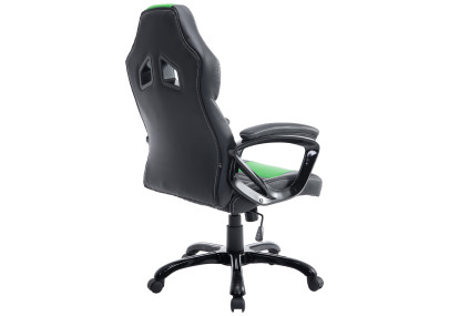 Chaise de bureau Pedro, noire/verte