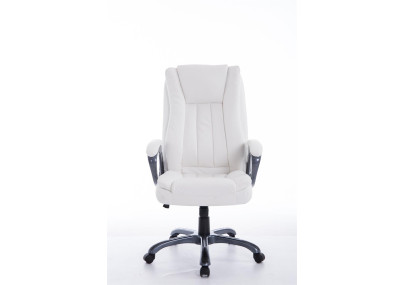 Sedia da ufficio XL Bern in similpelle bianco