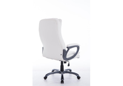 Sedia da ufficio XL Bern in similpelle bianco