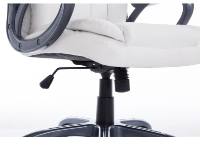 Sedia da ufficio XL Bern in similpelle bianco