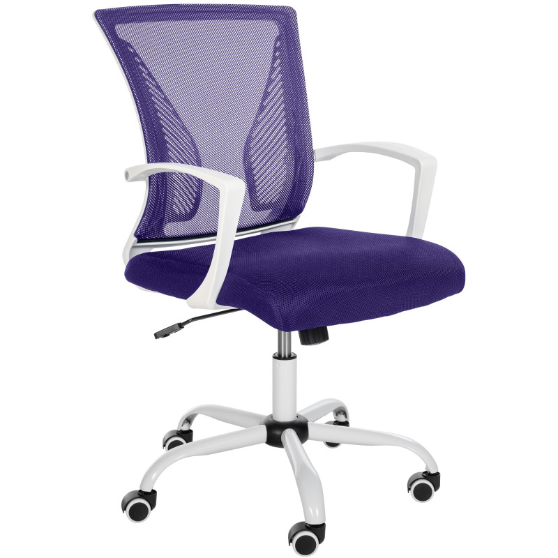 Chaise de bureau Tracy W, violette