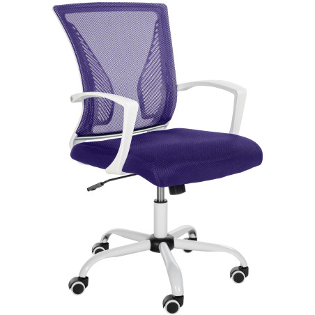 Chaise de bureau Tracy W, violette