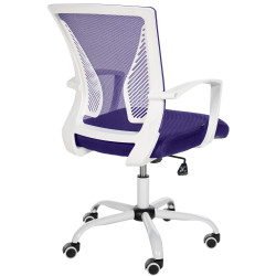 Chaise de bureau Tracy W, violette