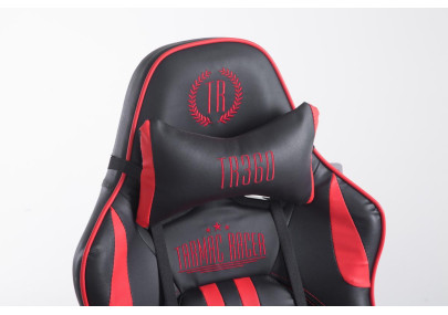 Silla De Oficina Racing Limit XL Con Reposapiés Negro/rojo,Con reposapiés