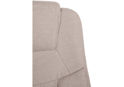 Silla De Oficina XXL Apoll En Tela Crema