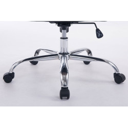 Grande chaise de bureau Vancouver, tissu marron