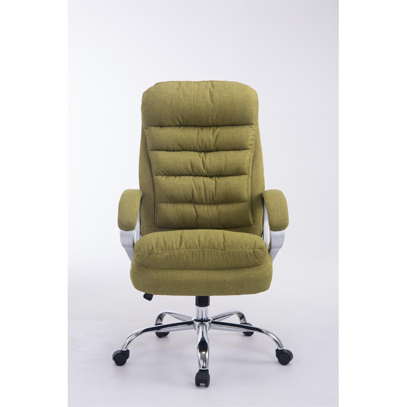 Grande chaise de bureau Vancouver, tissu vert