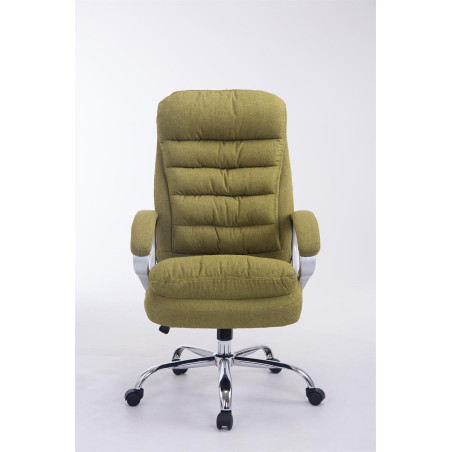 Grande chaise de bureau Vancouver, tissu vert