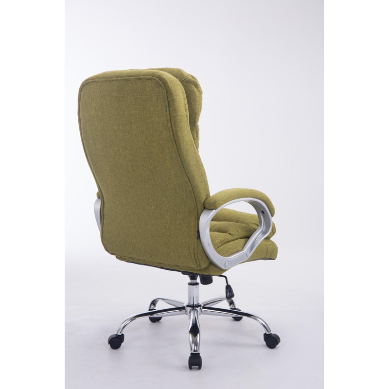 Grande chaise de bureau Vancouver, tissu vert