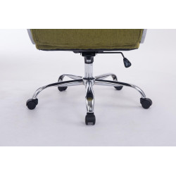 Grande chaise de bureau Vancouver, tissu vert