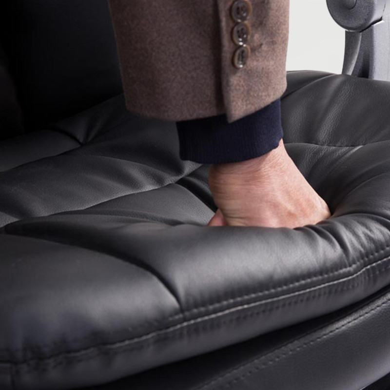 Fauteuil de bureau XL Troy noir