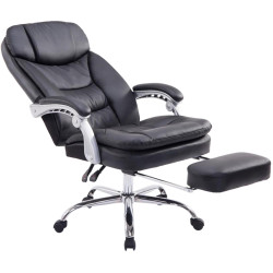 Fauteuil de bureau XL Troy noir