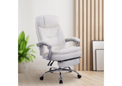 Silla de oficina XL Troy Blanco