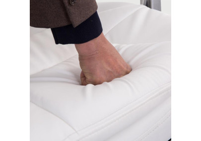 Silla de oficina XL Troy Blanco