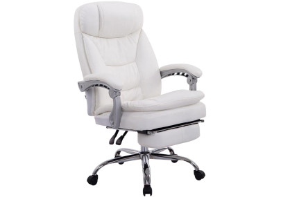 Silla de oficina XL Troy Blanco