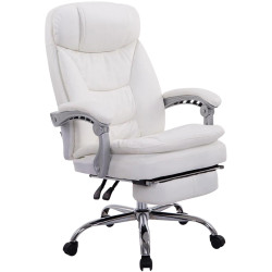 Silla de oficina XL Troy Blanco