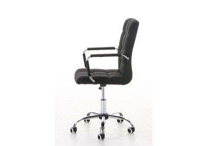 Silla De Oficina Deli V2 En Tela Negro