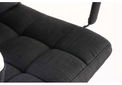 Silla De Oficina Deli V2 En Tela Negro
