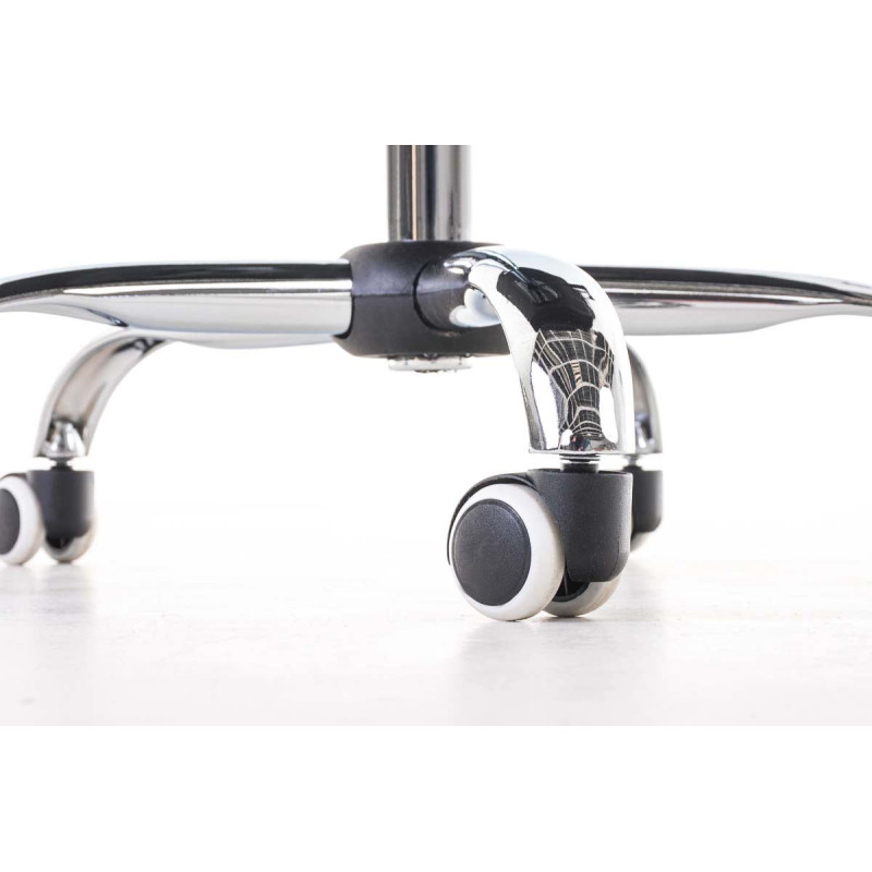 Chaise de bureau Deli V2 en tissu noir