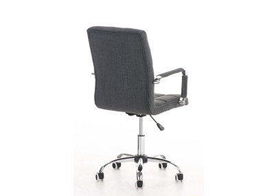 Silla De Oficina Deli V2 En Tela Gris