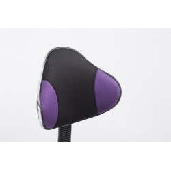 Sedia da studio Bastian per ragazzi viola