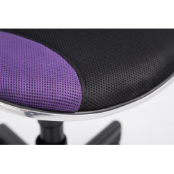 Sedia da studio Bastian per ragazzi viola