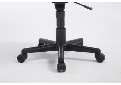 Tabouret de travail Bastian, noir violet