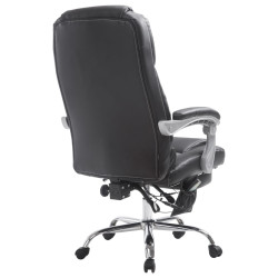 Fauteuil de bureau Pacific avec fonction massage, noir