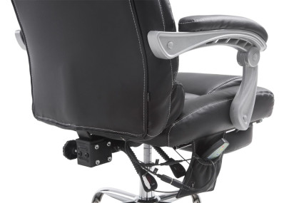 Silla De Oficina Pacific Con Función Masaje Negro