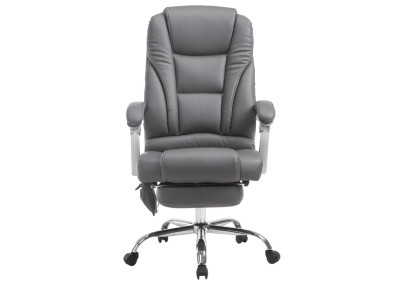Silla De Oficina Pacific Con Función Masaje Gris