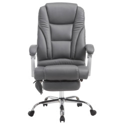 Fauteuil de bureau Pacific avec fonction massage, gris