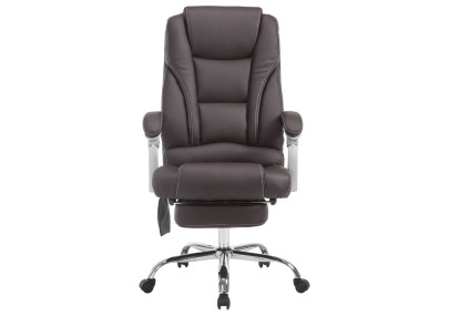 Silla De Oficina Pacific Con Función Masaje Marrón