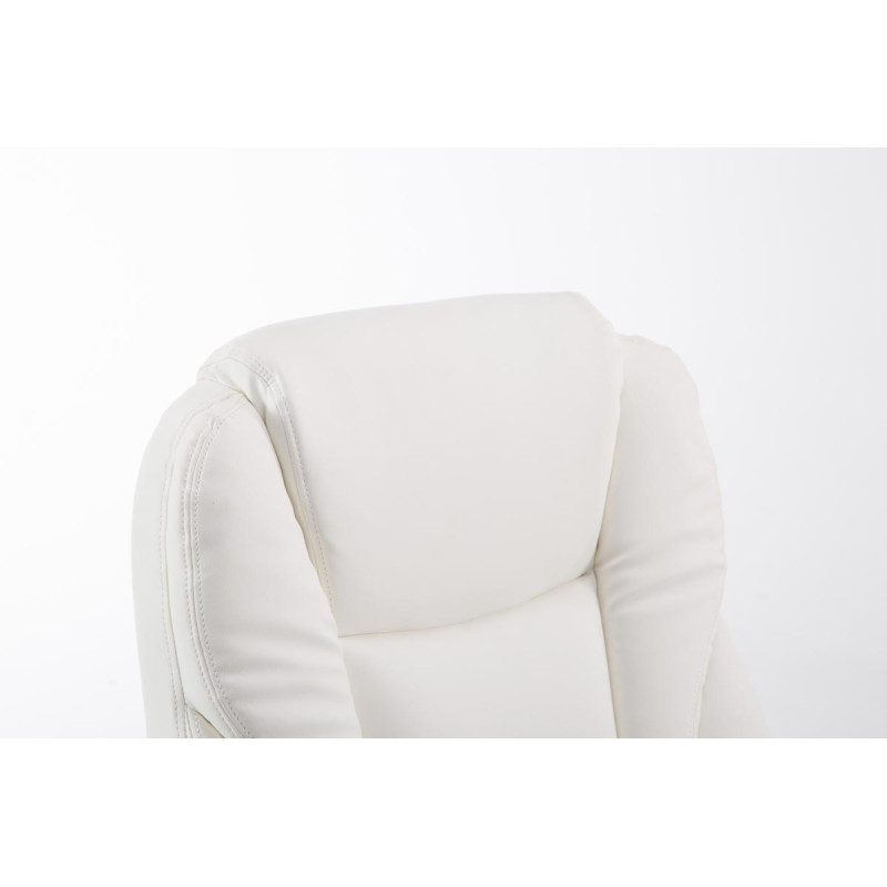 Chaise de bureau blanche Pacifique