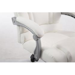 Chaise de bureau blanche Pacifique