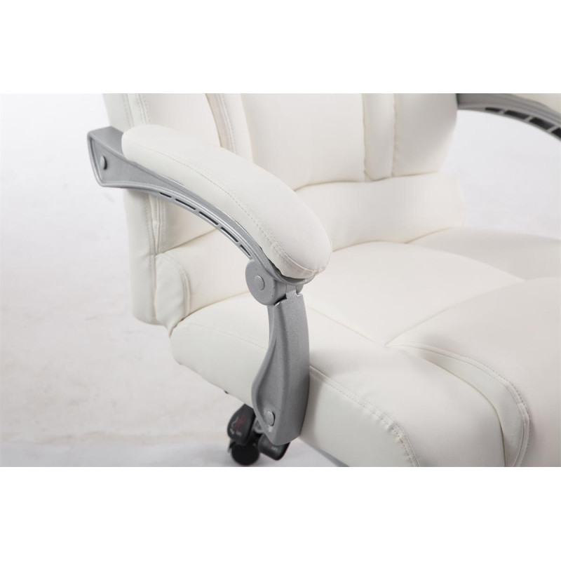 Chaise de bureau blanche Pacifique