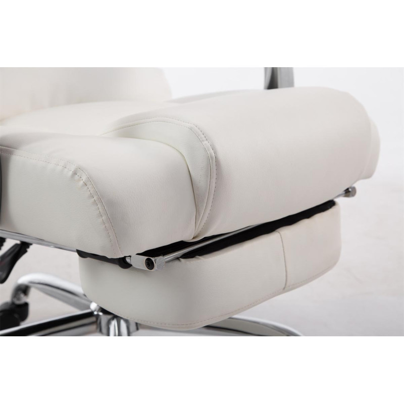 Chaise de bureau blanche Pacifique