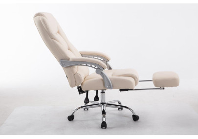 Chaise de bureau Pacific, crème