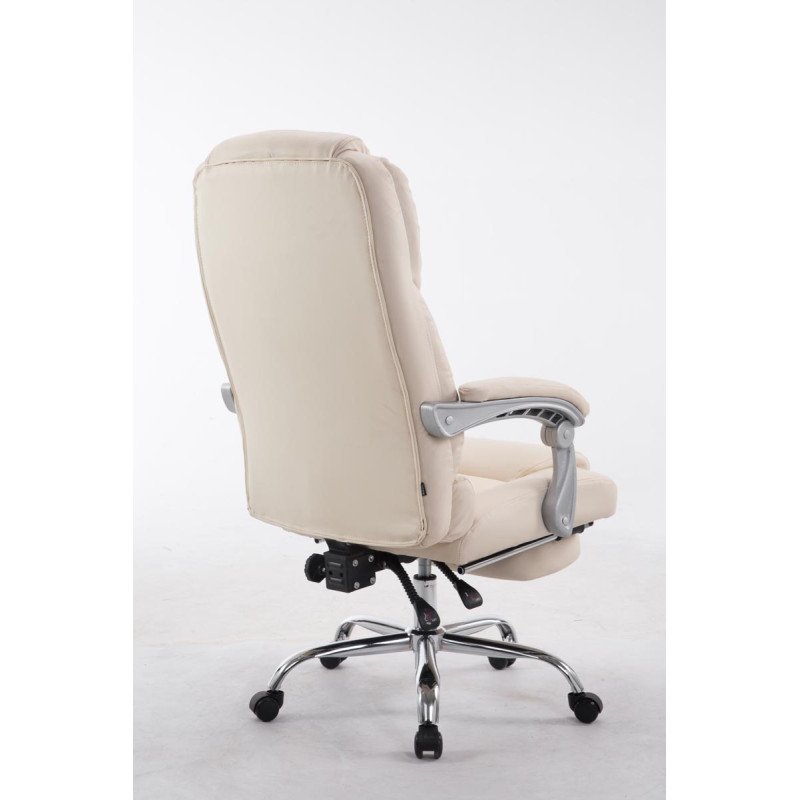 Chaise de bureau Pacific, crème