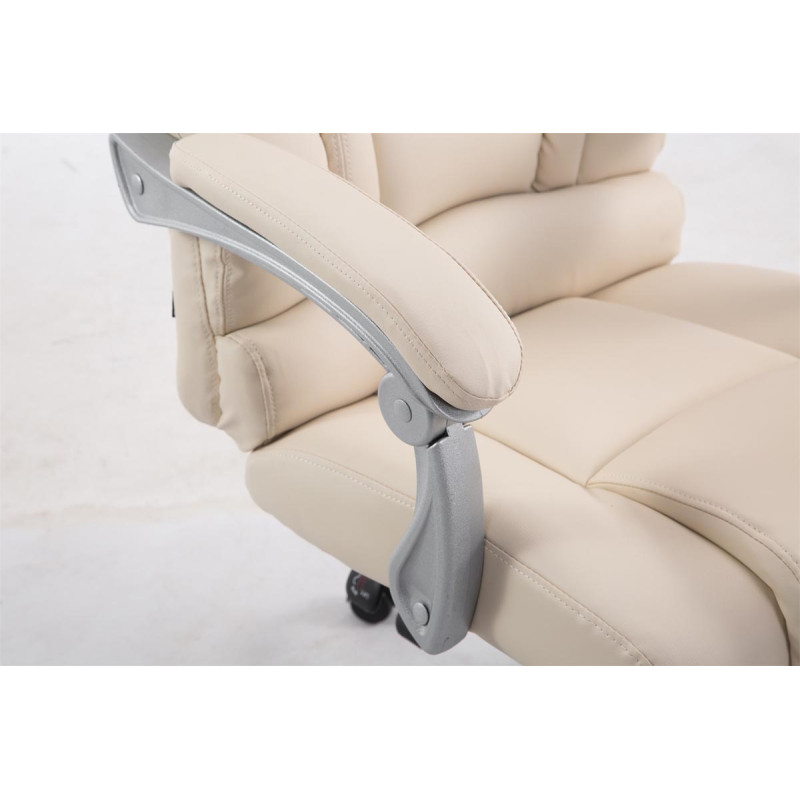 Chaise de bureau Pacific, crème