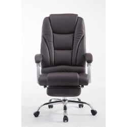 Chaise de bureau marron Pacifique