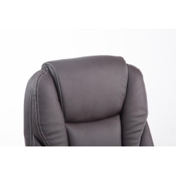 Chaise de bureau marron Pacifique