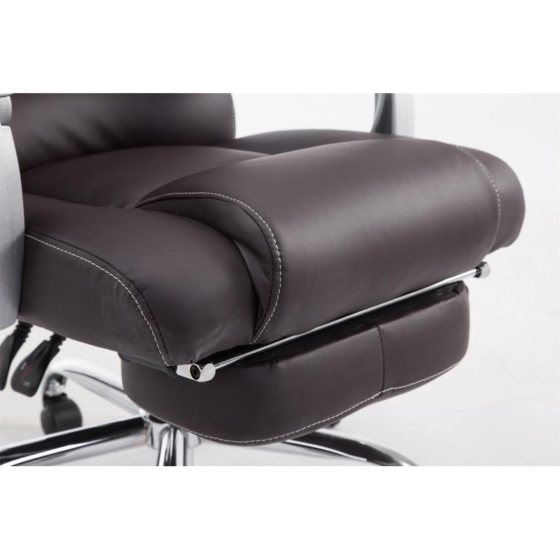 Chaise de bureau marron Pacifique