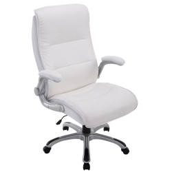Grande chaise de bureau blanche Villach