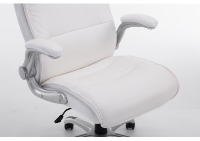 Grande chaise de bureau blanche Villach