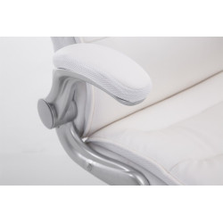 Grande chaise de bureau blanche Villach