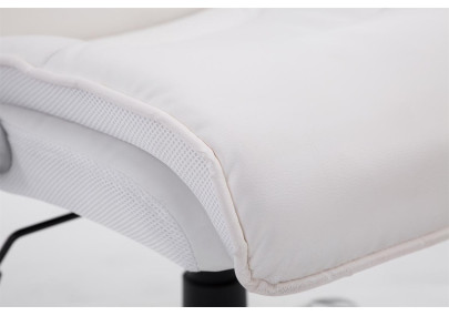 Grande chaise de bureau blanche Villach