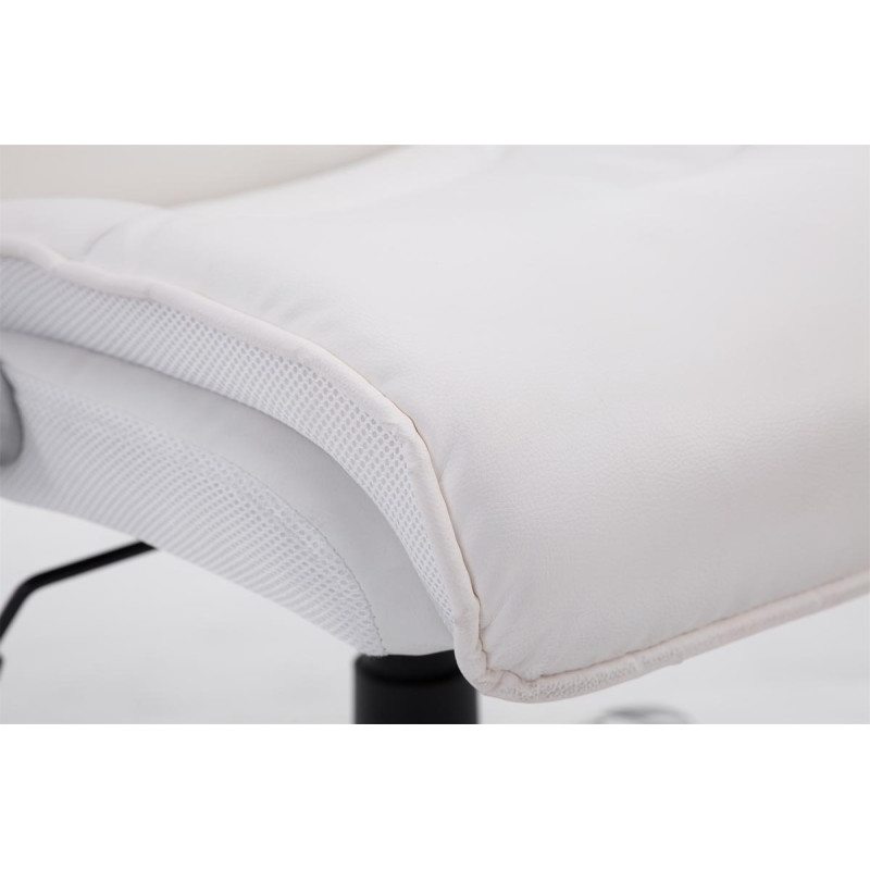 Grande chaise de bureau blanche Villach