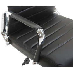 Chaise de bureau Columbus, noire