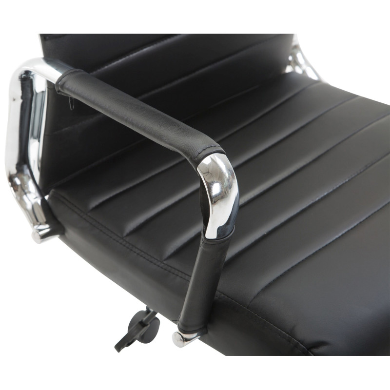 Chaise de bureau Columbus, noire